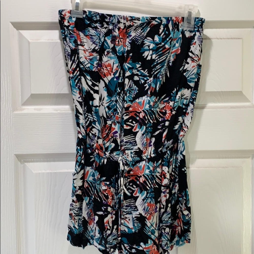 A tropical romper